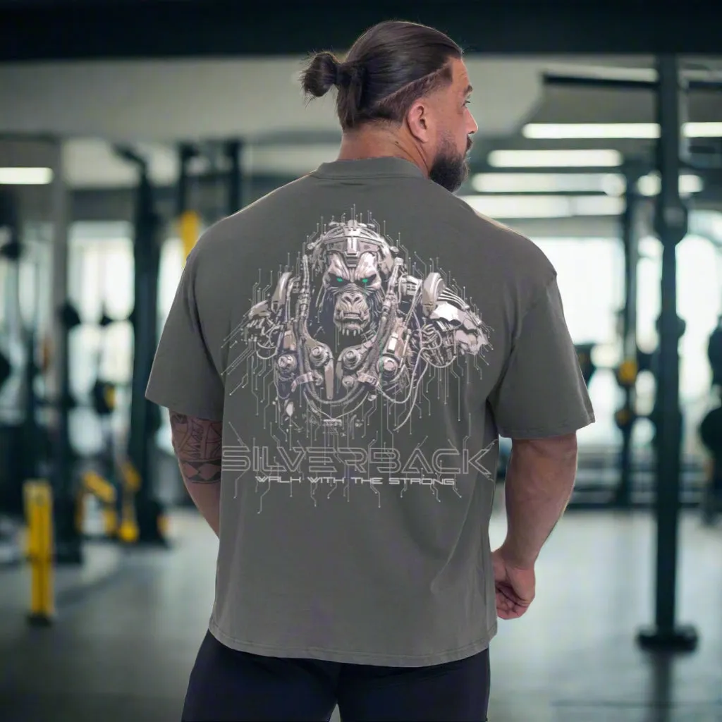 Cyberback T Shirt - Grey