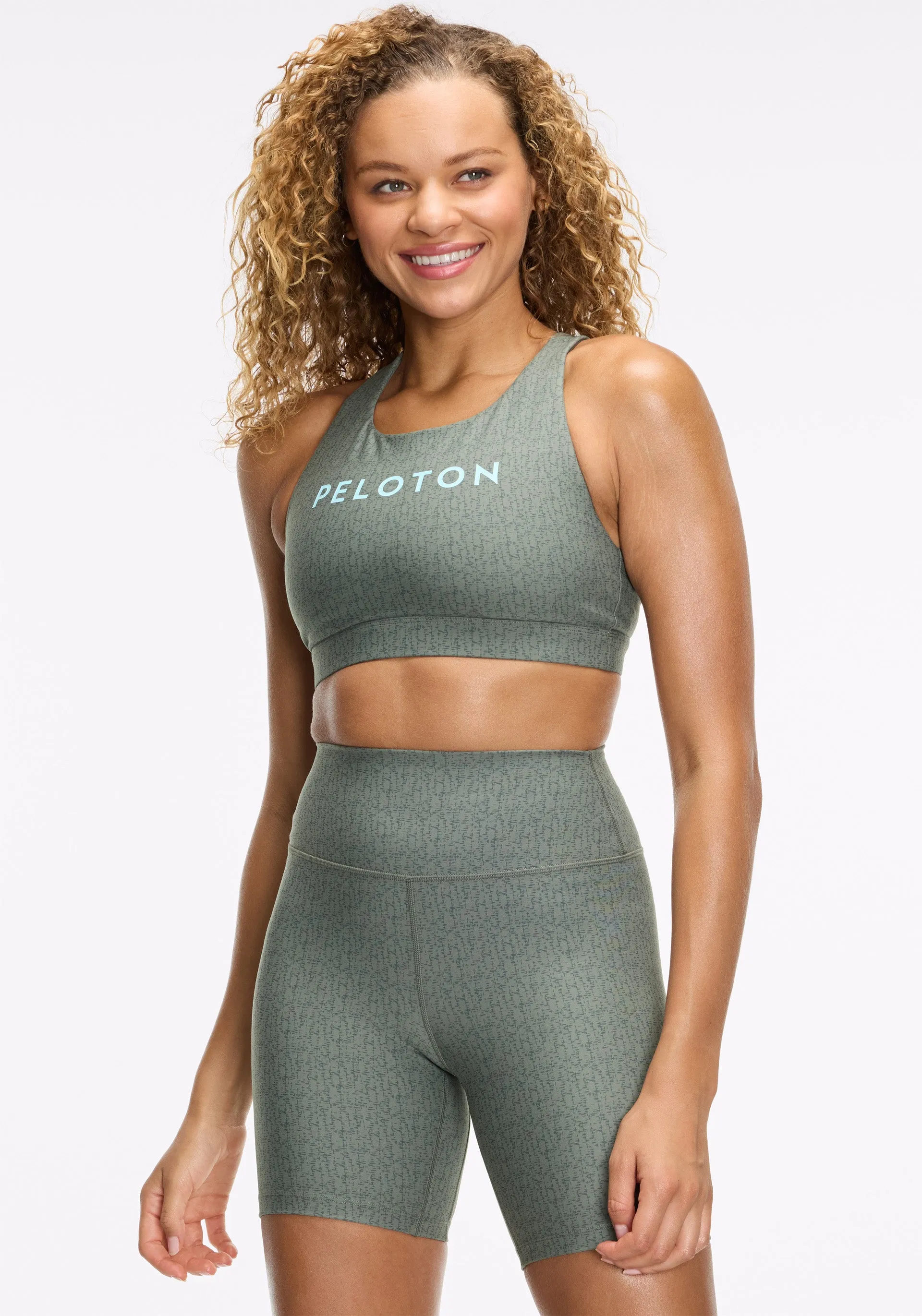 Green Fog Crosshatch Cadent Short Set