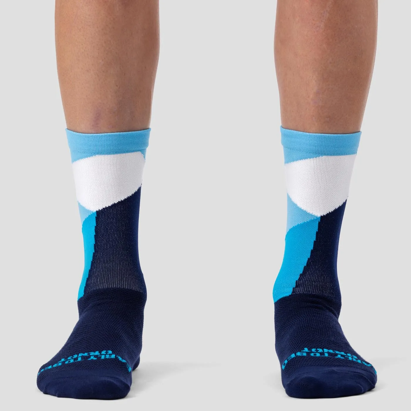 Intersection Sock - Blue