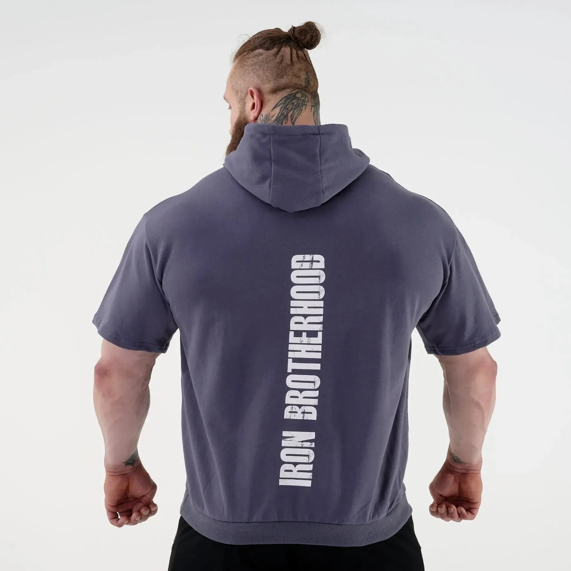 Iron Brotherhood Short Sleeved Pull Hoodie
