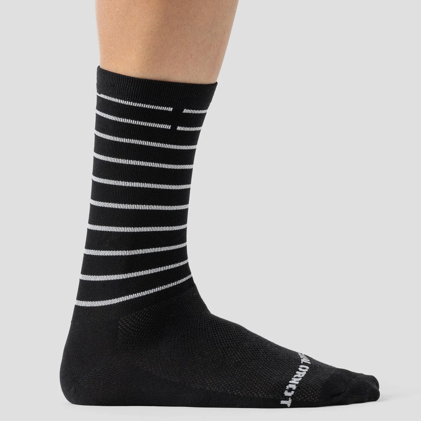 Line Sock - Black