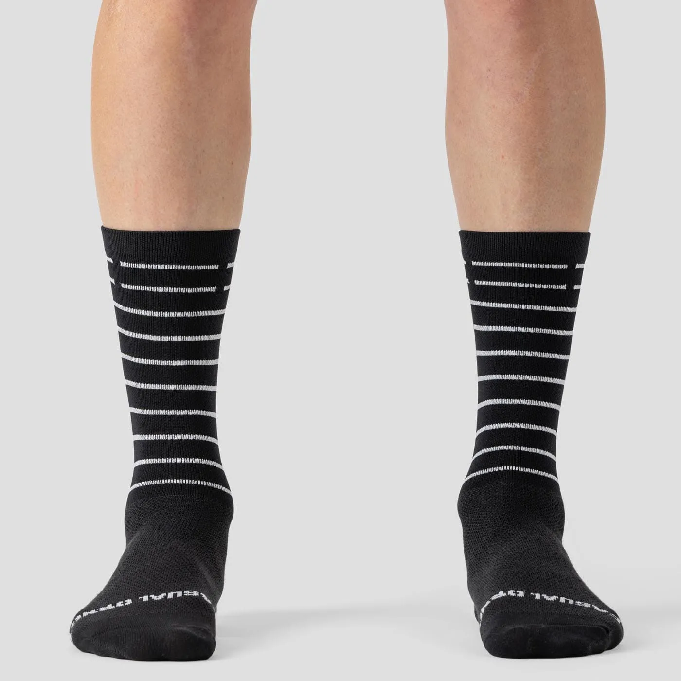 Line Sock - Black