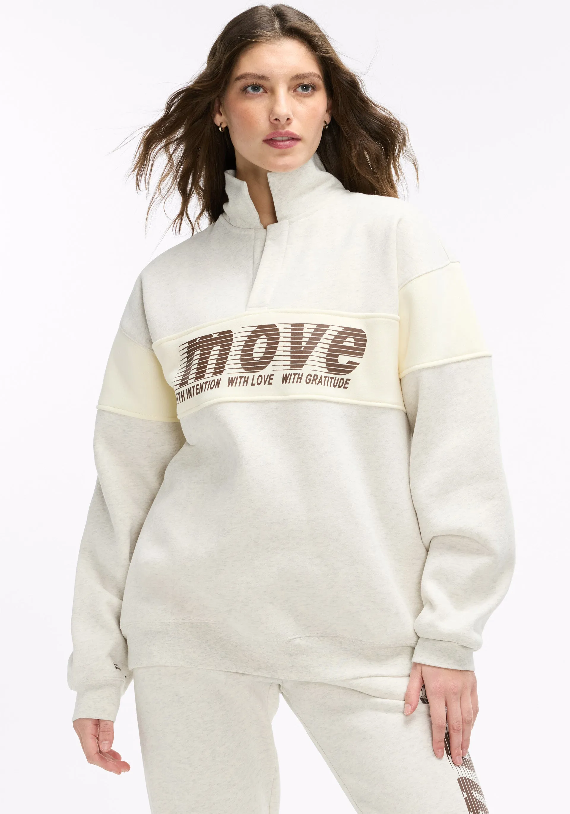 Move With Intention Polo Sweatshirt