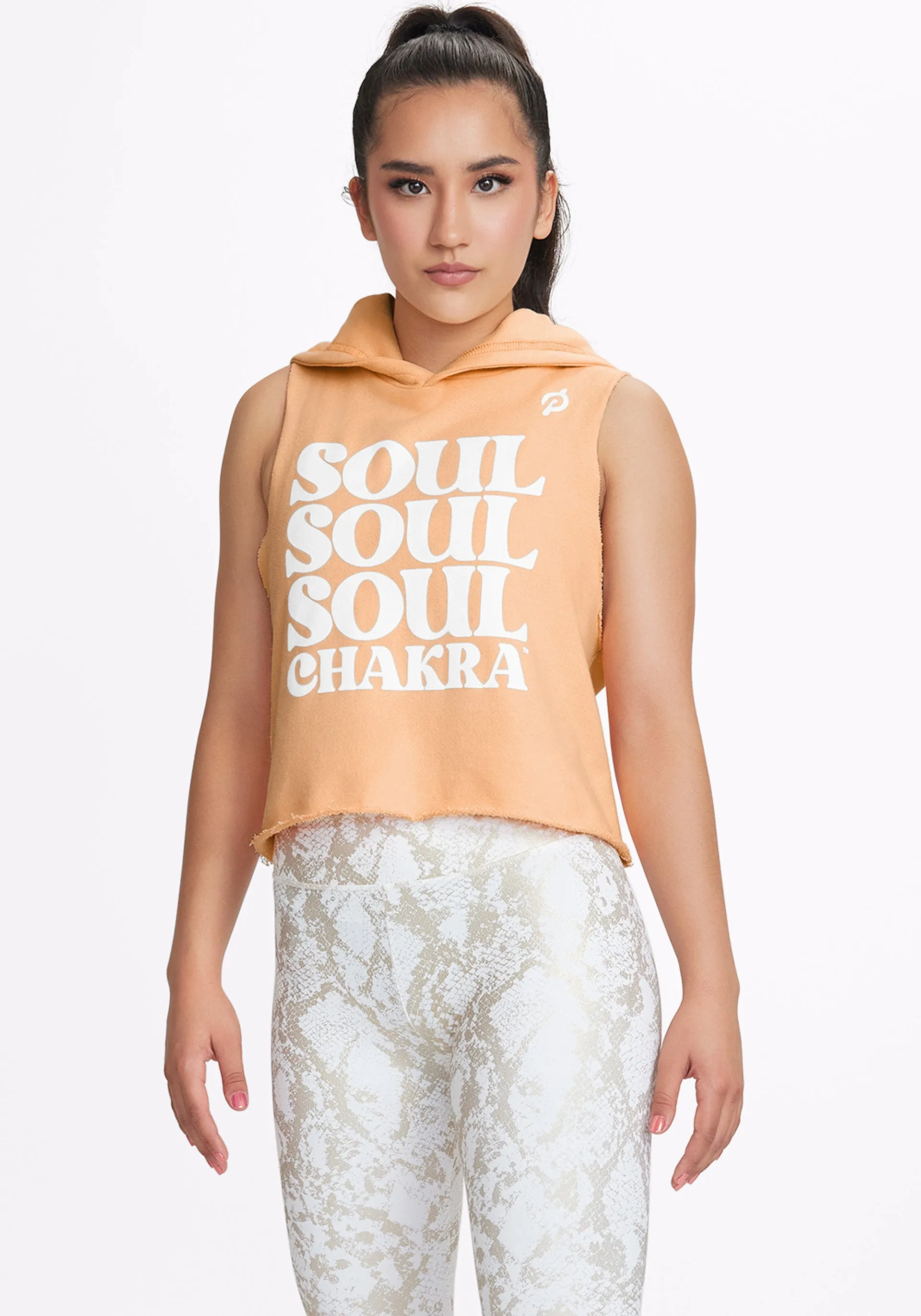 Peloton x Soul Chakra Women??s Cropped Hoodie