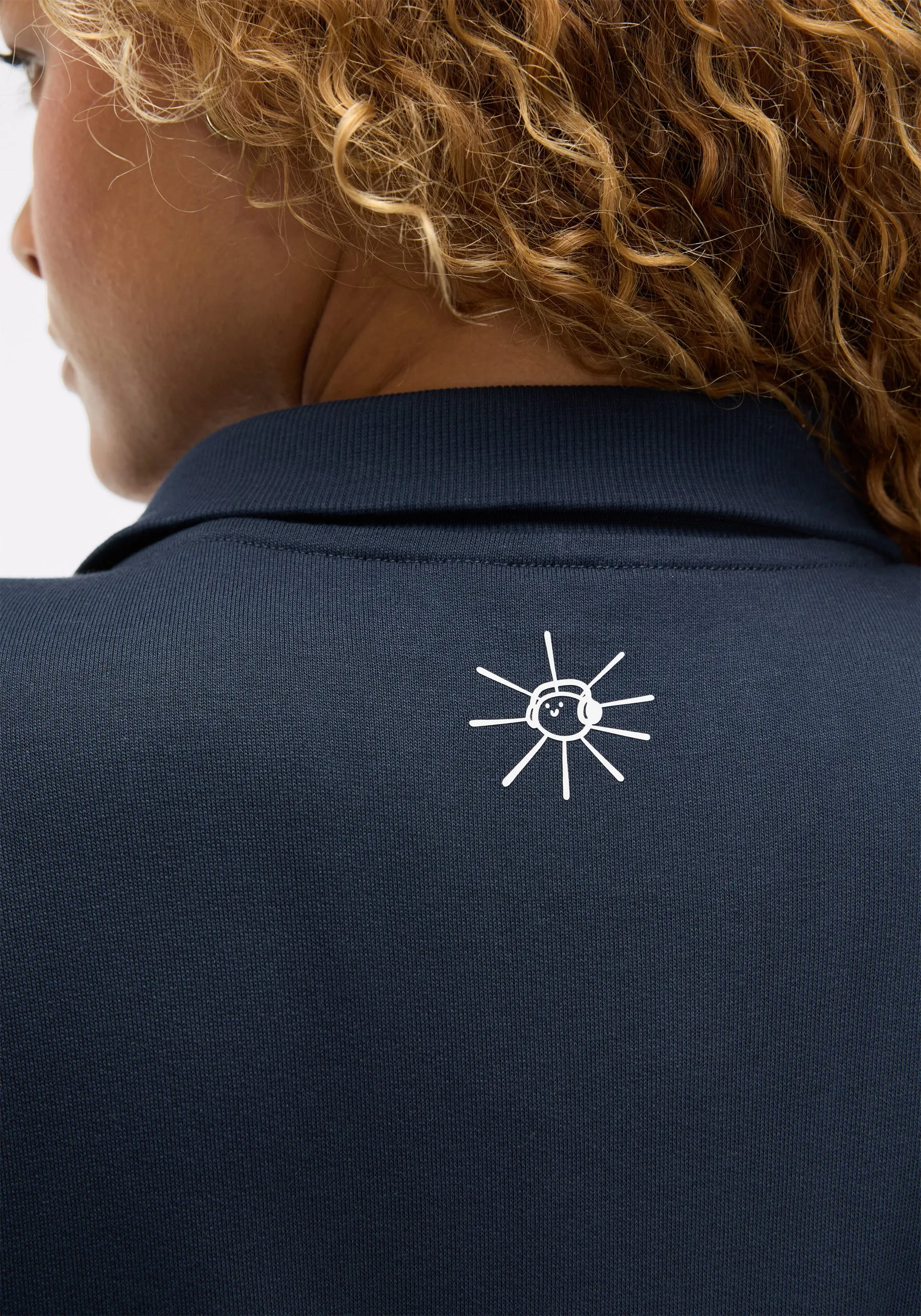 Soft French Terry Polo ? Zip