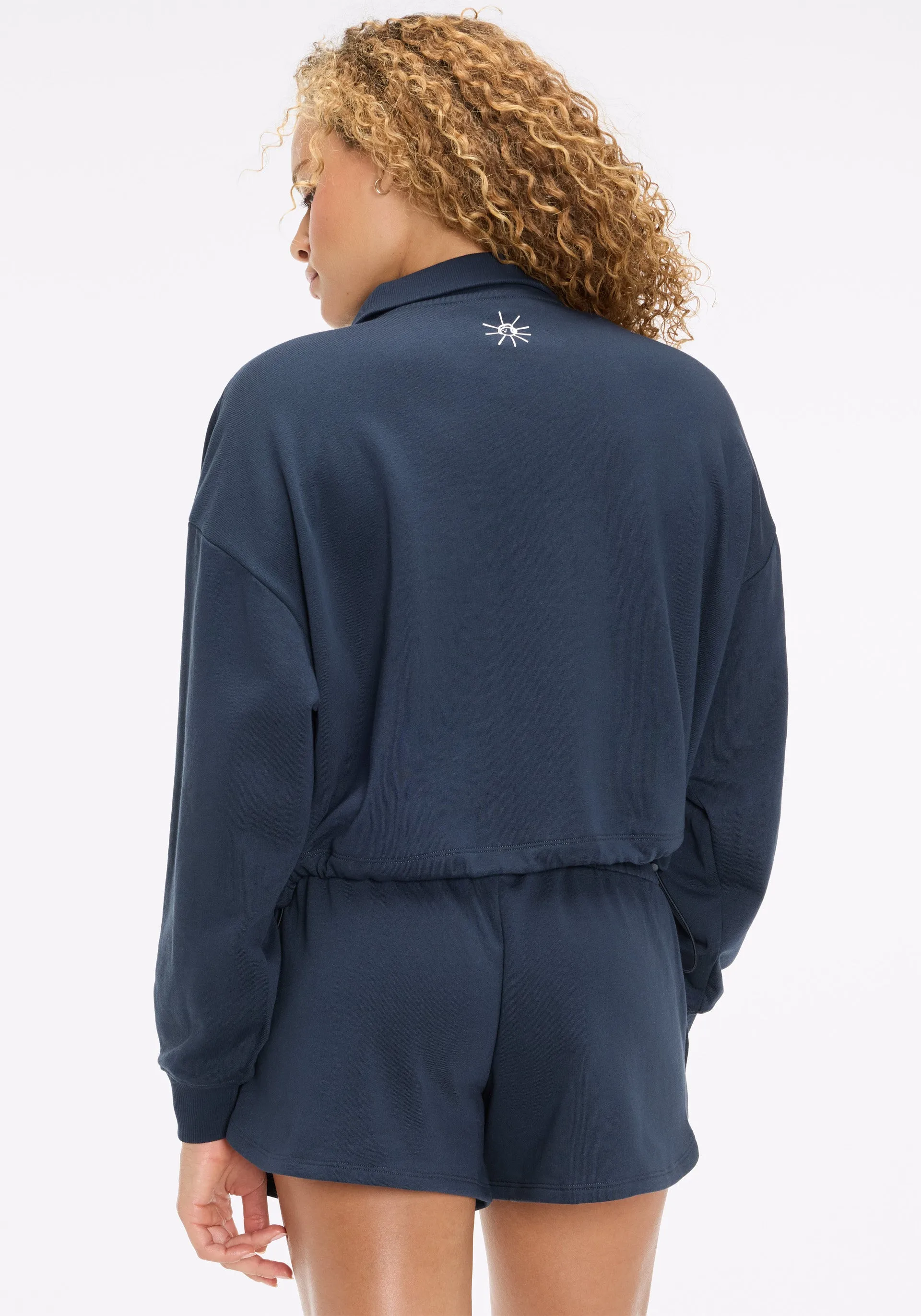 Soft French Terry Polo ? Zip