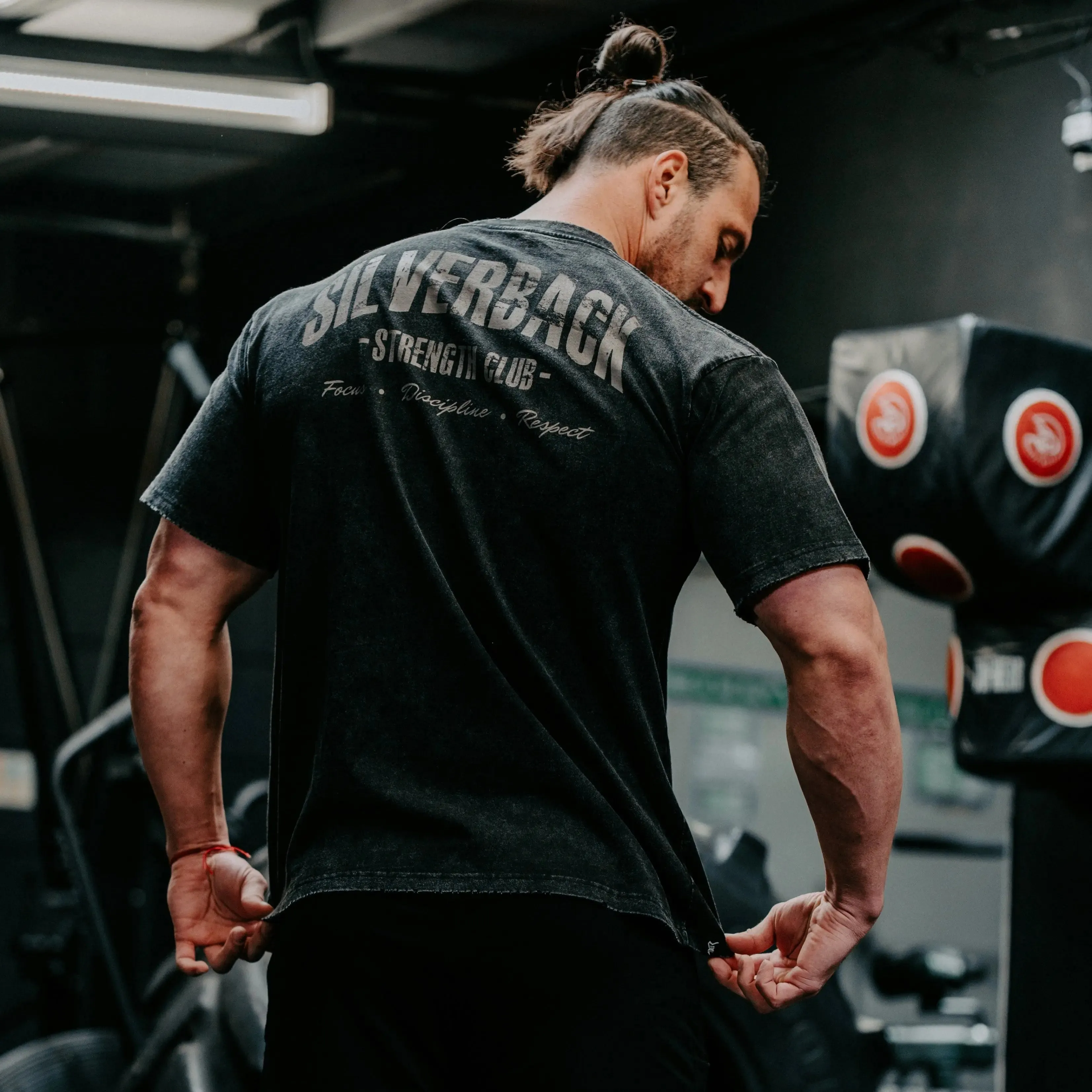Strength Club Acid Wash T-Shirt