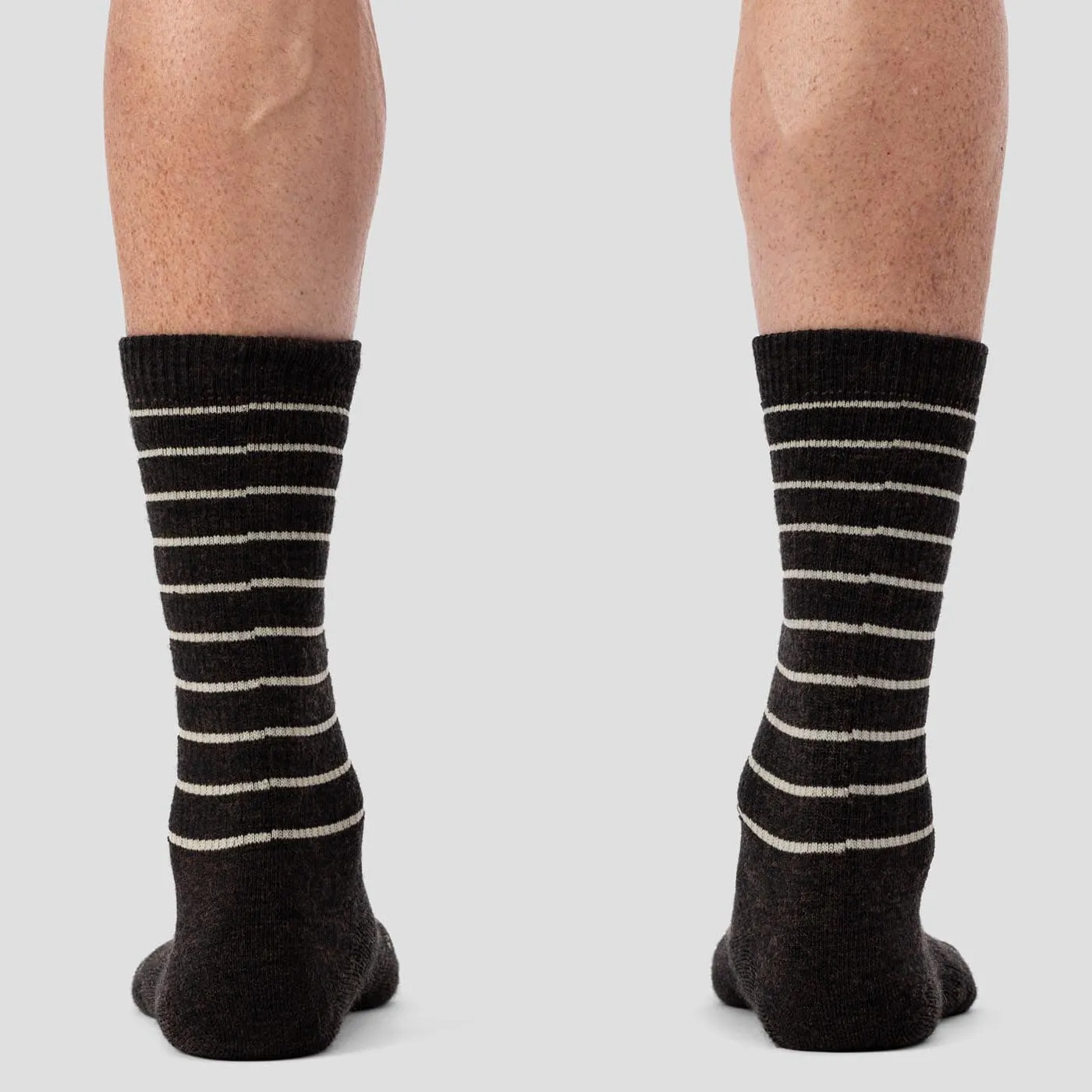 Winter Merino Line Sock - Chestnut