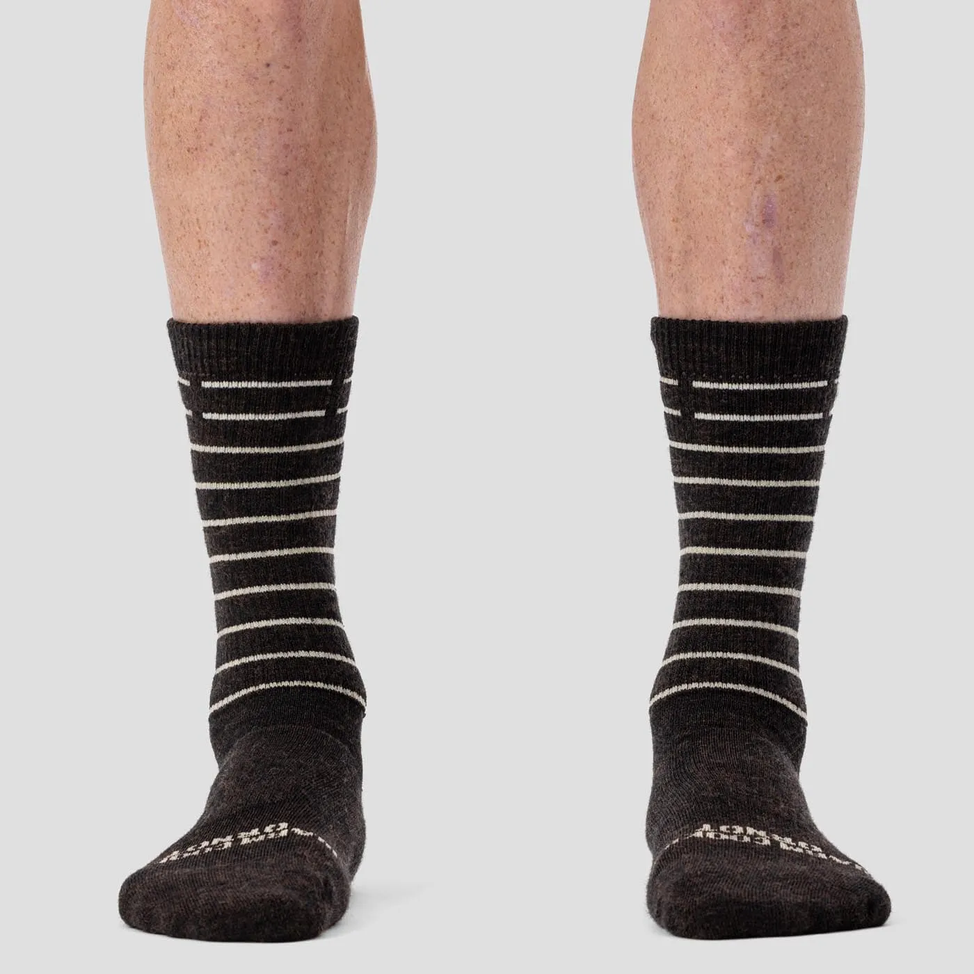 Winter Merino Line Sock - Chestnut