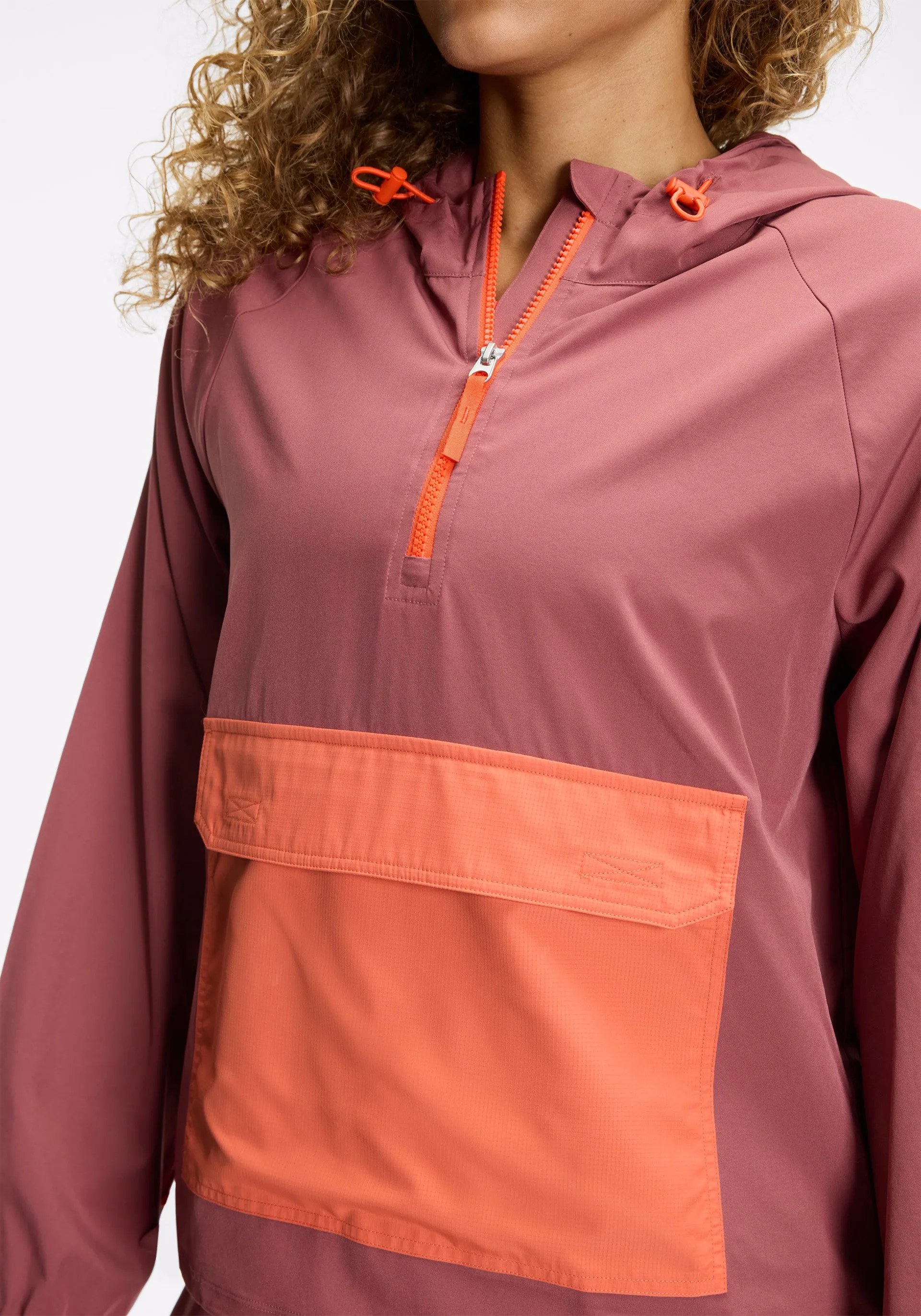 Woven Half Zip