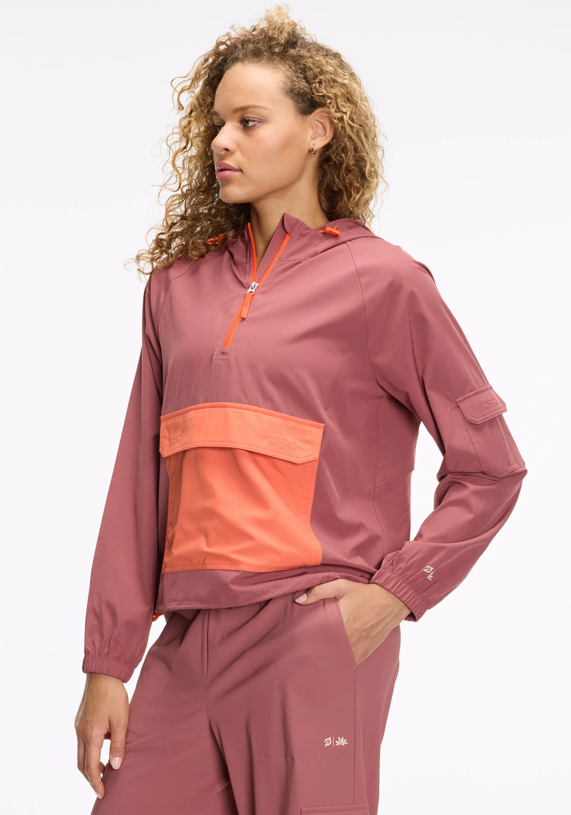 Woven Half Zip